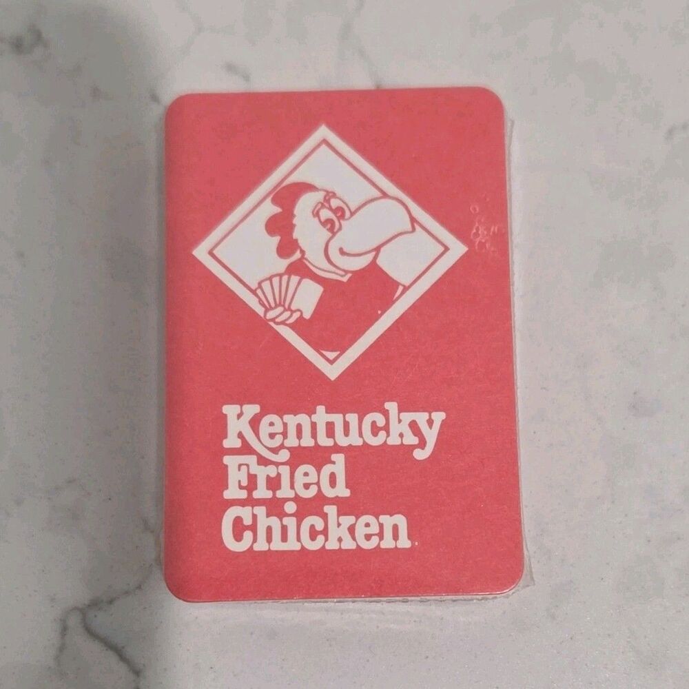 Kentucky Fried Chicken KFC Mini Playing Cards Deck 1970